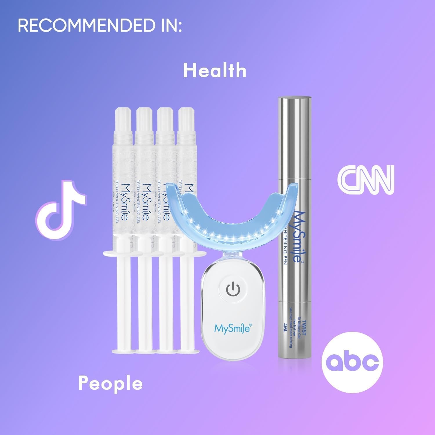 Deluxe 10 Min Teeth Whitening Kit with 28 LED Light, 35% Carbamide Peroxide Teeth Whitening Gel, Helps Remove Years of Stains from Coffee, Soda, Wines, Smoking, Food