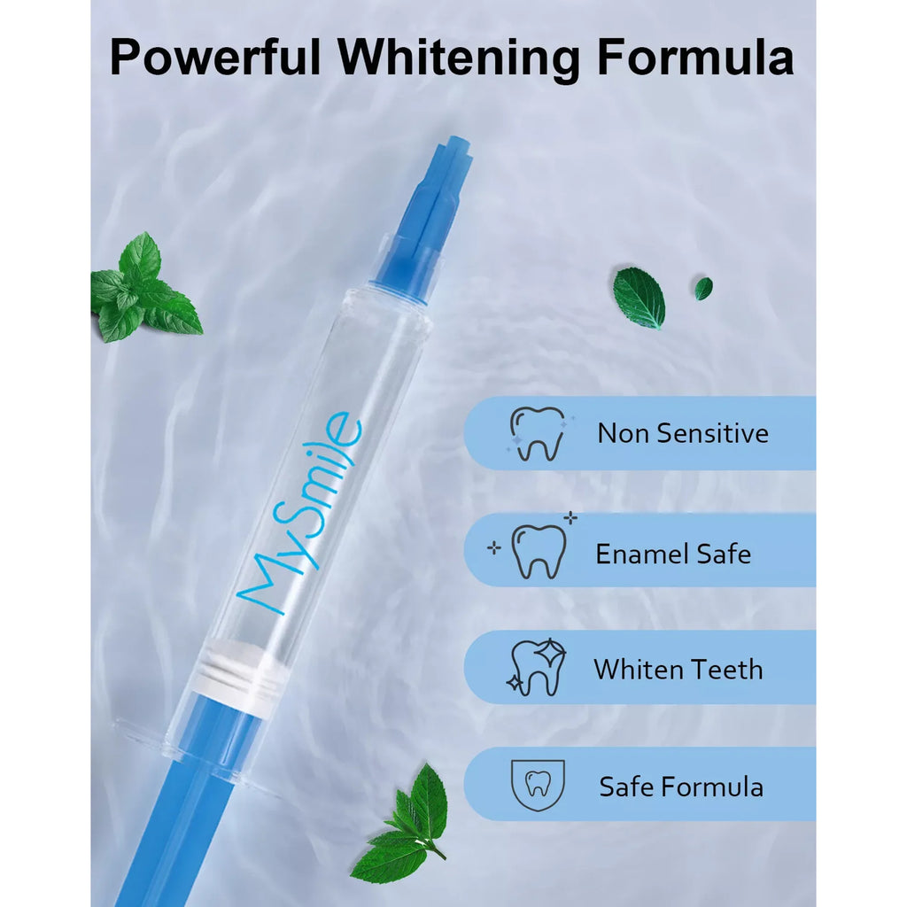 10Pc X 3Ml Peroxide Teeth Whitening Gel Refill Tooth Whitener Non Sensitive, Economy Packaging
