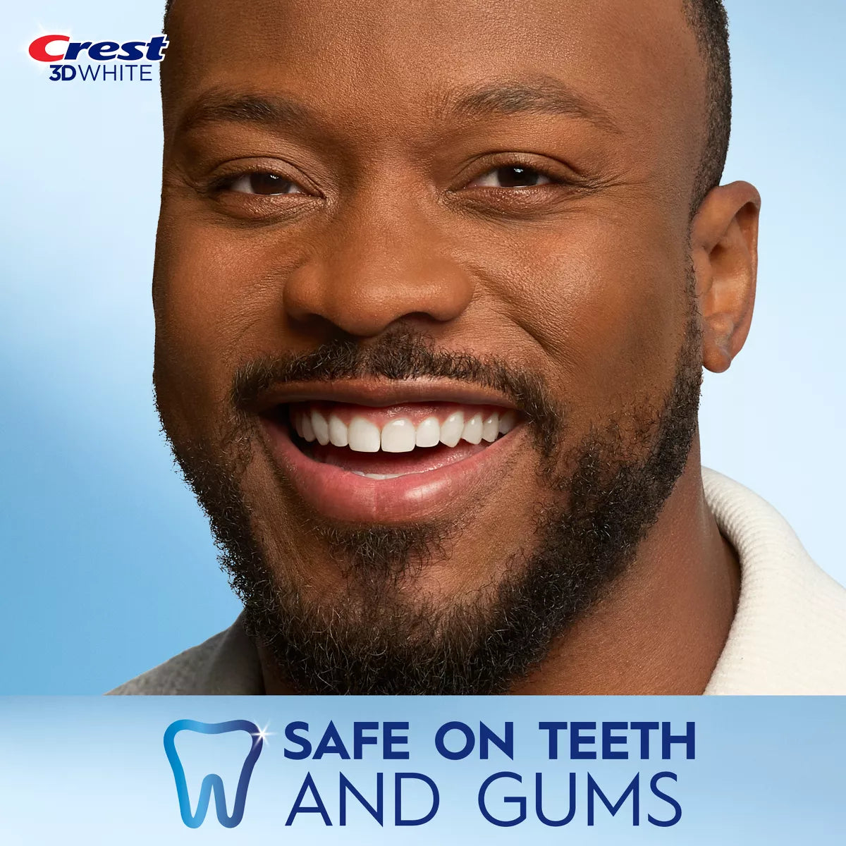 Crest 3Dwhitestrips Noticeably White At-Home Teeth Whitening Kit - 10 Treatments