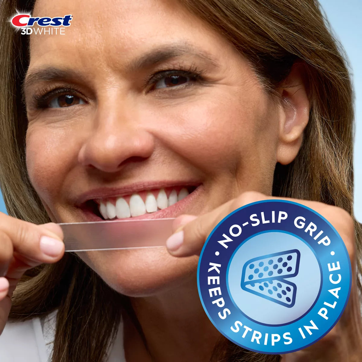 Crest 3Dwhitestrips Noticeably White At-Home Teeth Whitening Kit - 10 Treatments