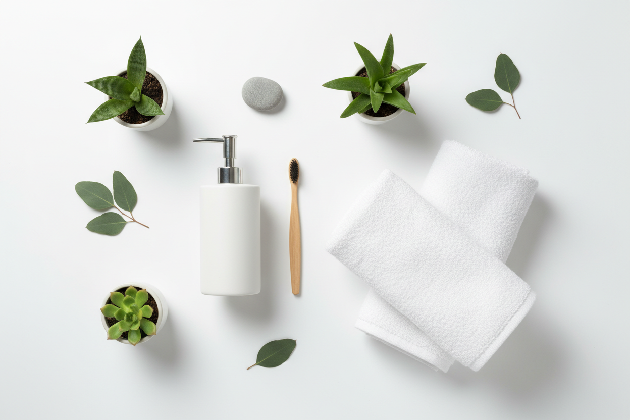 Health & Hygiene Flatlay